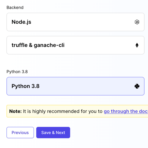 Setting a container image